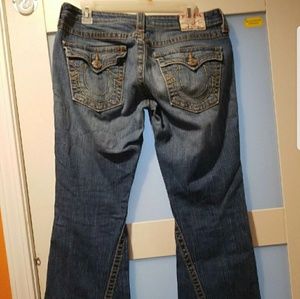 True religion jeans womans flair size 31